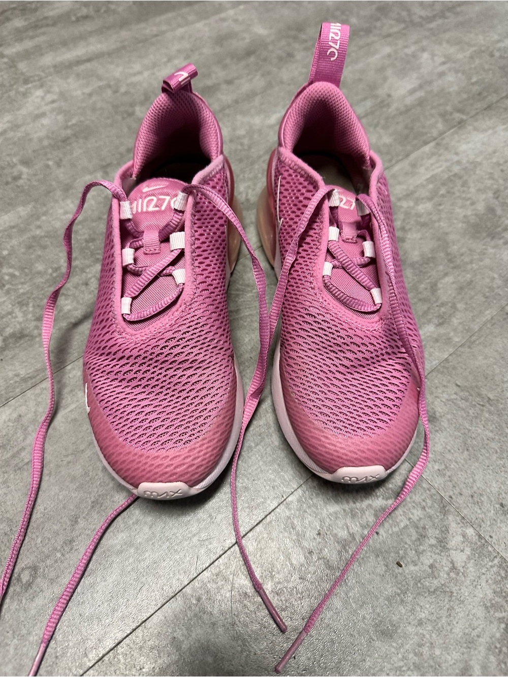 Nike Kids Pink Mesh Athletic Sneakers